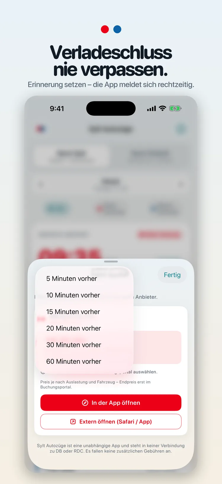 Sylt Autozüge App-Screenshot 4