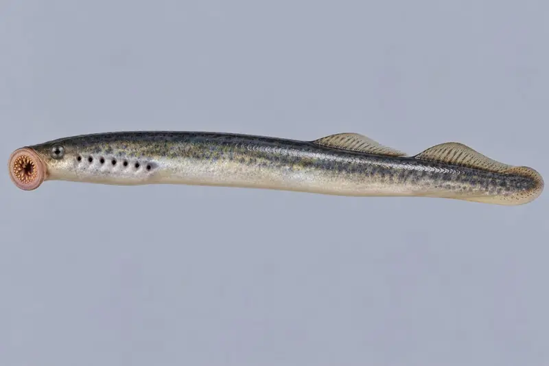 Flussneunauge (Lampetra fluviatilis)